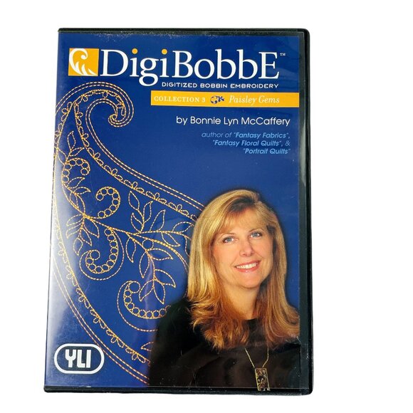 Lot 3 Digibobbe Digitized Bobbin Embroidery Collection CDs Bonnie Lyn McCaffery - Picture 6 of 7